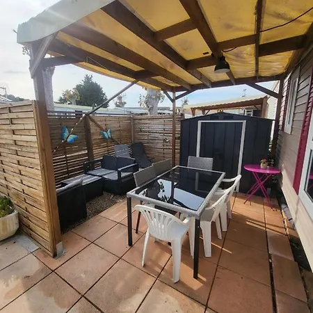 Campingplatz Mobil Climatise 6 Personnes Avec Piscine Fréjus